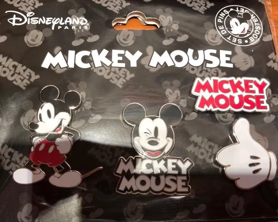 Disney Pins Open Edition - Booster Mickey Message
