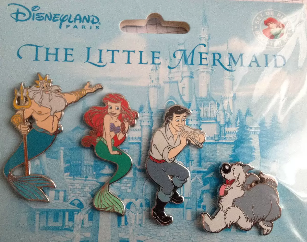 Disney Pins Open Edition - DLP - Booster The Little Mermaid