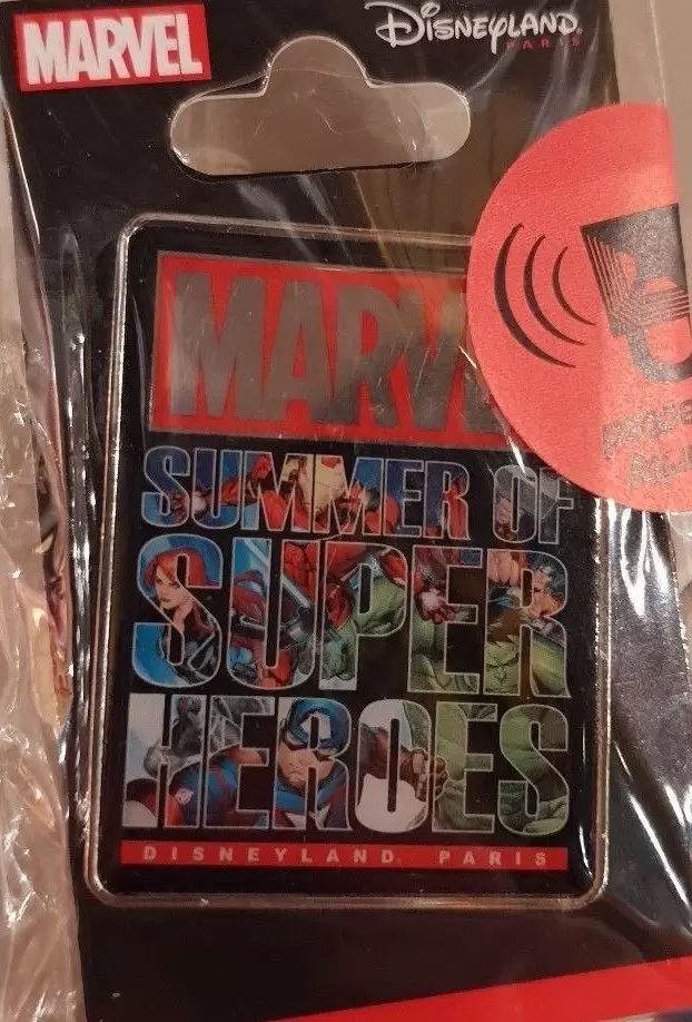Disney Pins Open Edition - DLP - Marvel - Summer of Super Heroes Logo