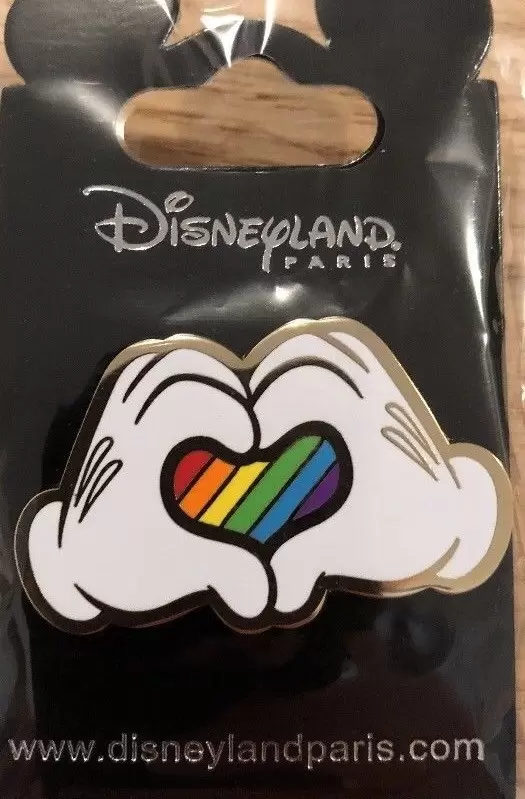 Disney - Pins Open Edition - Coeur Rainbow
