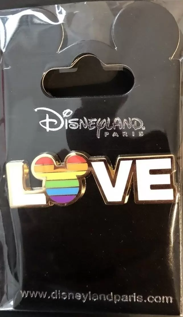 Disney Pins Open Edition - DLP - Rainbow Pride - LOVE