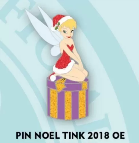 Disney - Pins Open Edition - Noël Tink  Bell 2018