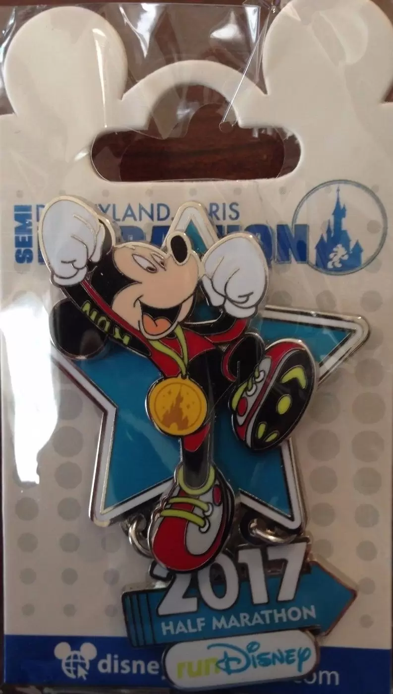 Disney Pins Open Edition - Run Mickey Celebration 2017