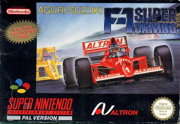 Super Famicom Games - Aguri Suzuki: F-1 Super Driving