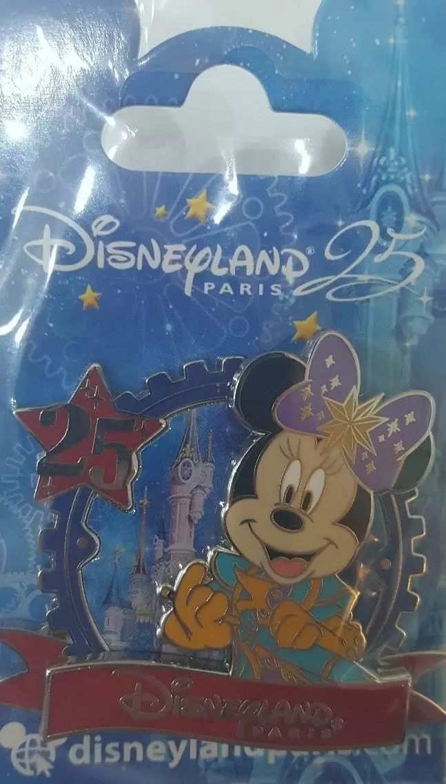 Disney Pins Open Edition - DLP - 25th Anniversary - Minnie Mouse