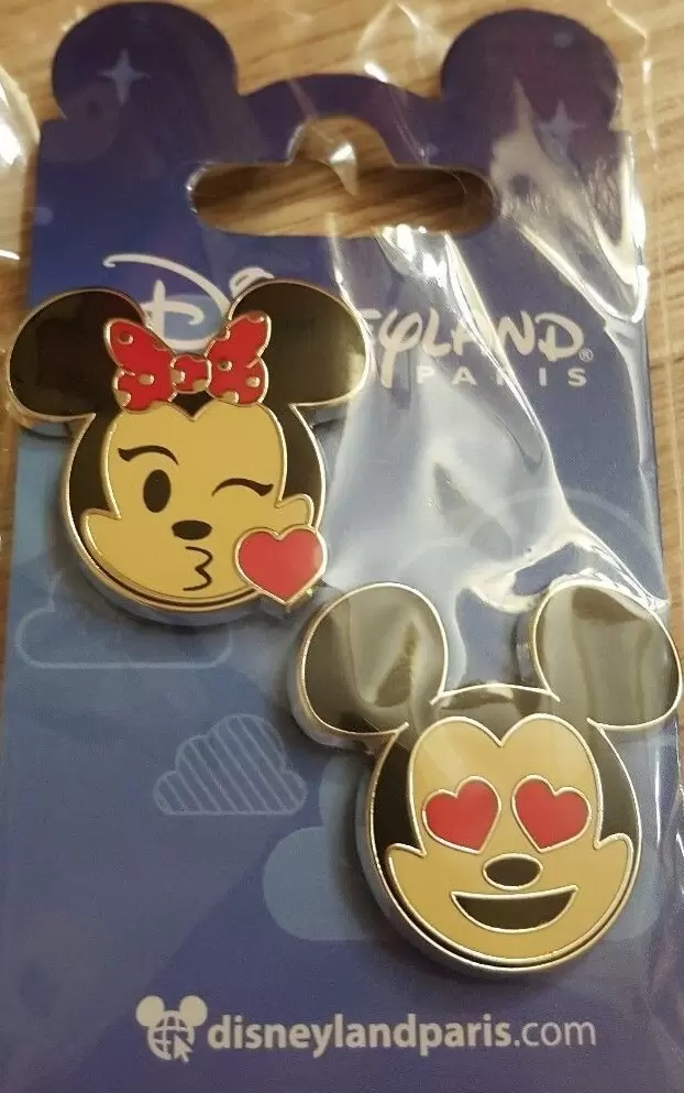 Disney Pins Open Edition - Set Emoji Mickey & Minnie