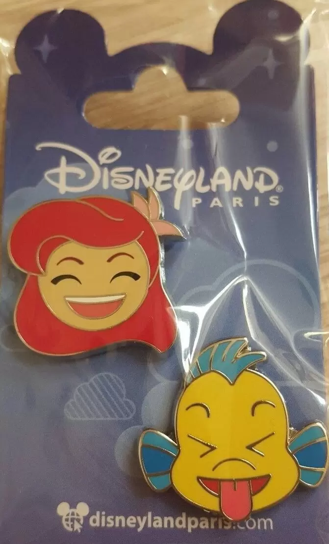 Disney - Pins Open Edition - Set Emoji Petite Sirène