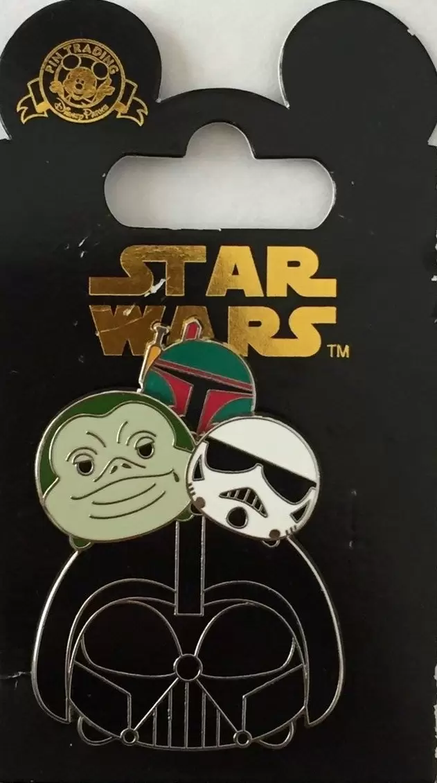 Disney Pins Open Edition - Tsum Tsum Slider Series - Star Wars Villains