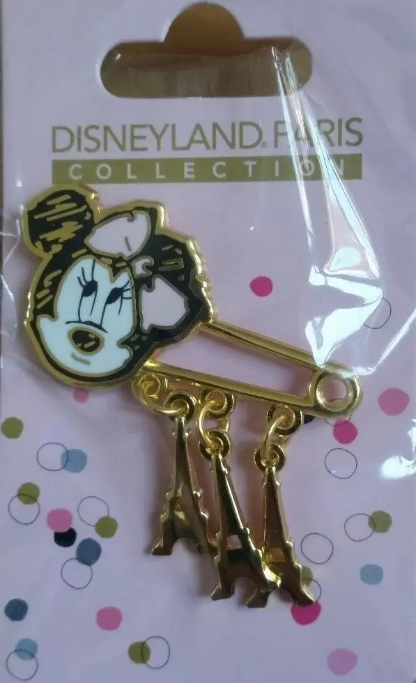 Disney Pins Open Edition - DLP - Minnie Parisienne - Eiffel Tower Dangle