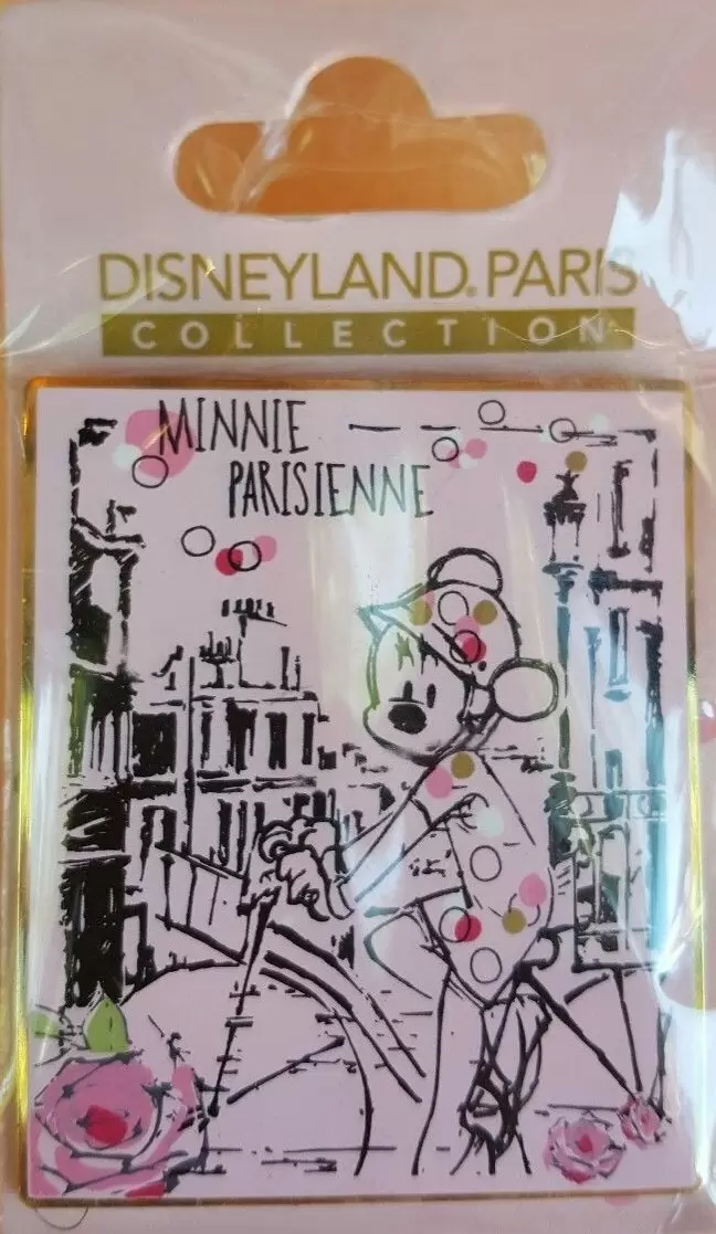 Disney - Pins Open Edition - Velo Minnie Parisienne