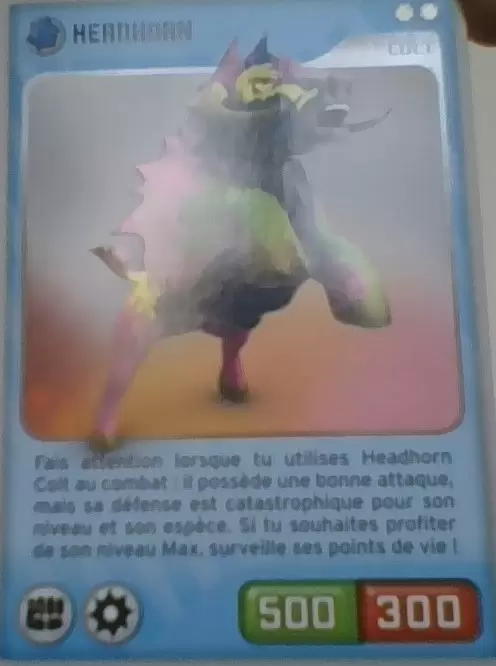 Invizimals - Défis Cachés - Headhorn Colt