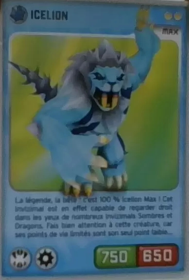 Invizimals - Défis Cachés - Icelion Max