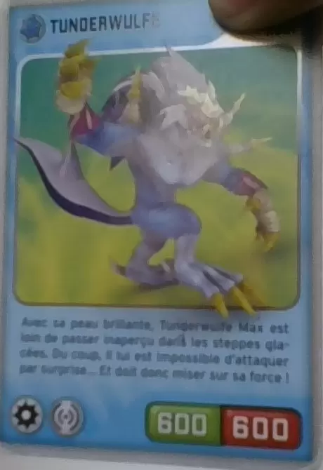 Invizimals - Défis Cachés - Tunderwulfe Max