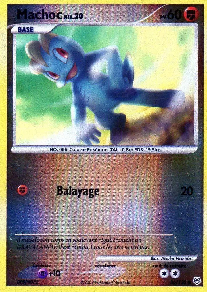 Pokémon Série Diamant et Perle - Machoc Reverse