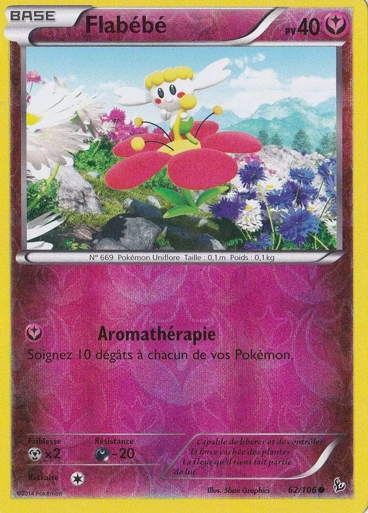 Pokémon XY Etincelles - Flabébé Reverse