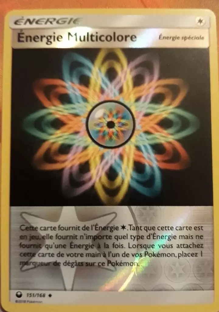 Tempête céleste - Énergie Multicolore Reverse