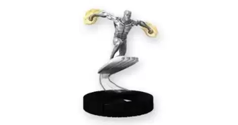 Heroclix Galactic Guardians set Silver Surfer #036 Rare figure w/card! 