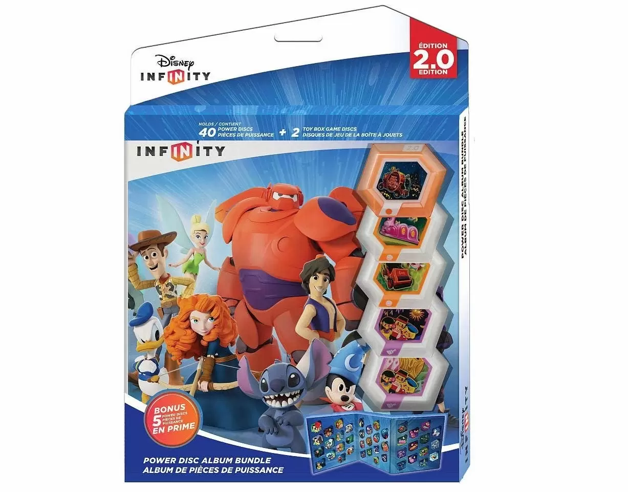 Disney Infinity packs - Disney infinity Power Disc Album  2.0 original