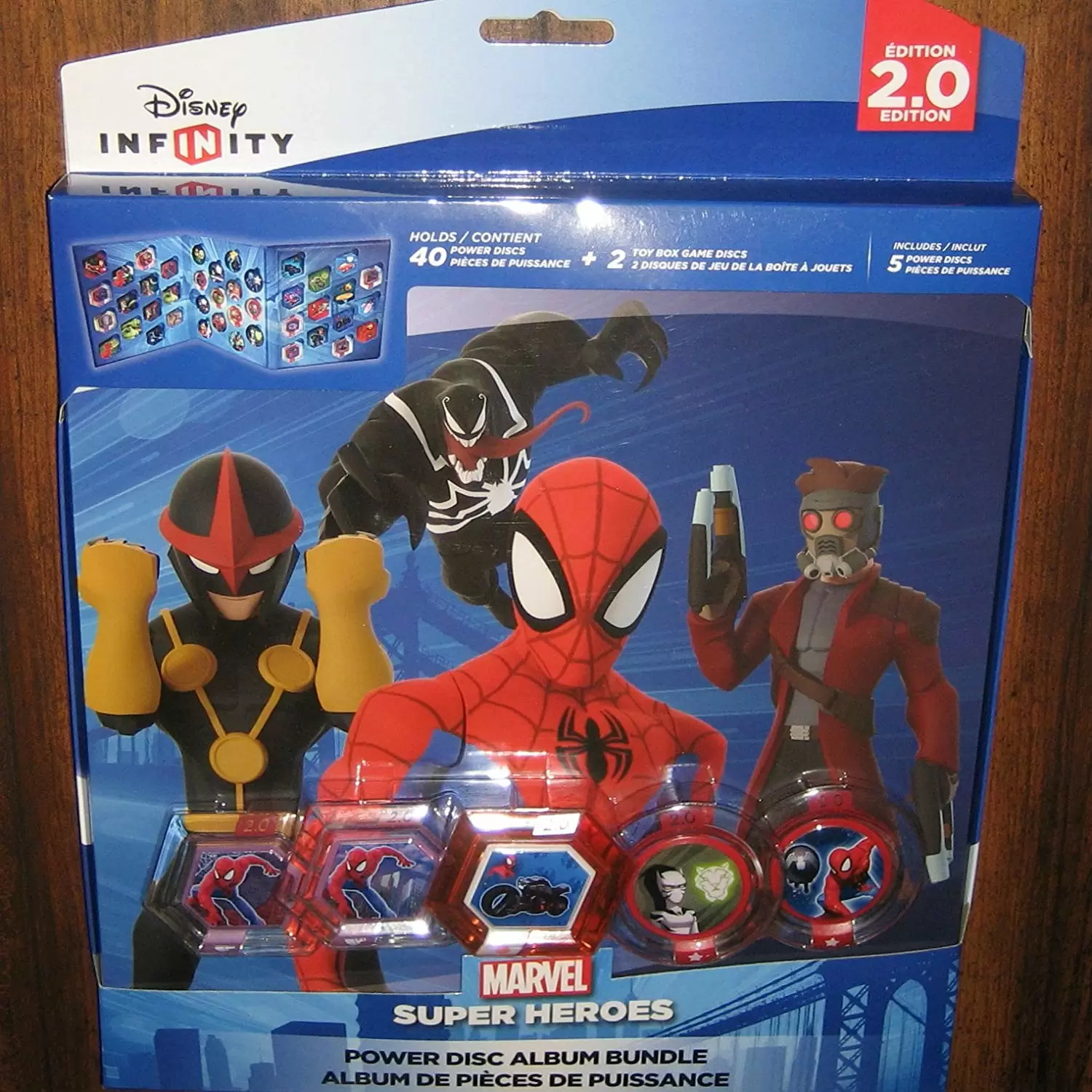 Disney Infinity 2.0 Marvel Spider-Man Spider-man les rues de terrain Power Disc 