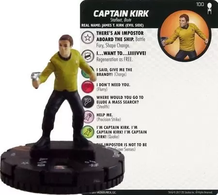 Star Trek HeroClix Away Team: The Original Series - Captain Kirk