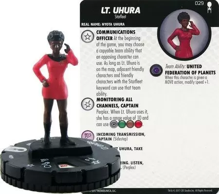 Star Trek HeroClix Away Team: The Original Series - Lt. Uhura