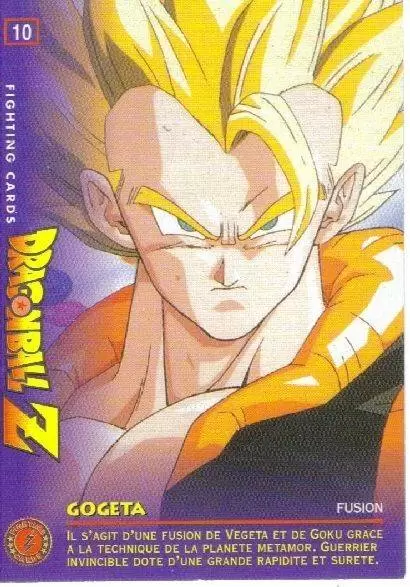 Dragonball Z Fighting Cards - Panini - GOGETA