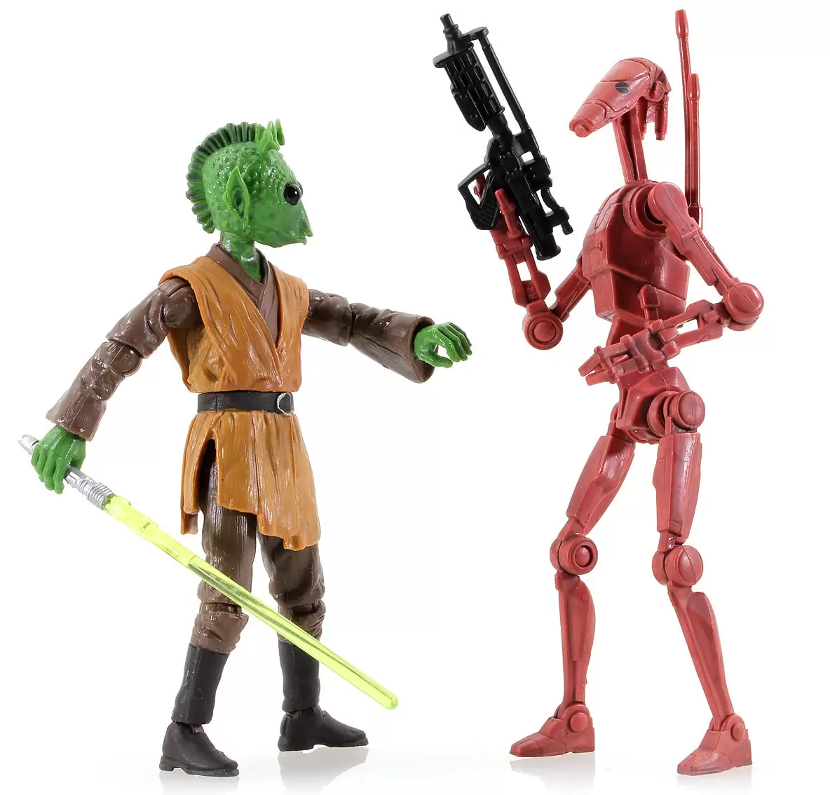 Legacy Collection (LC Red) - Rodian Jedi & Battle Droid
