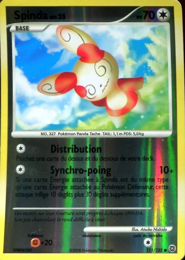 Merveilles Secrètes - Spinda Reverse