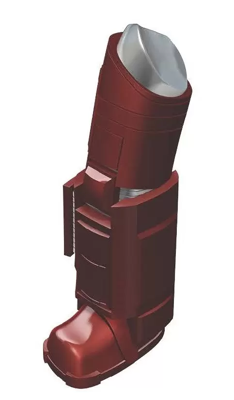 Nick Fury, Agent of S.H.I.E.L.D. - Right Leg (Hulkbuster)