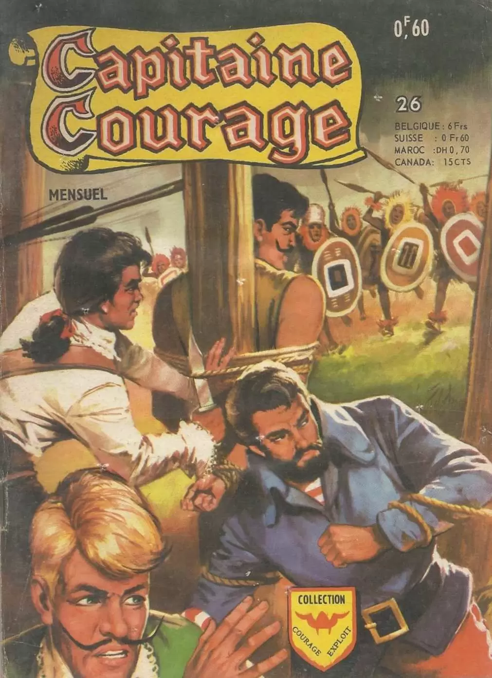 Capitaine Courage - Aux mains des insulaires