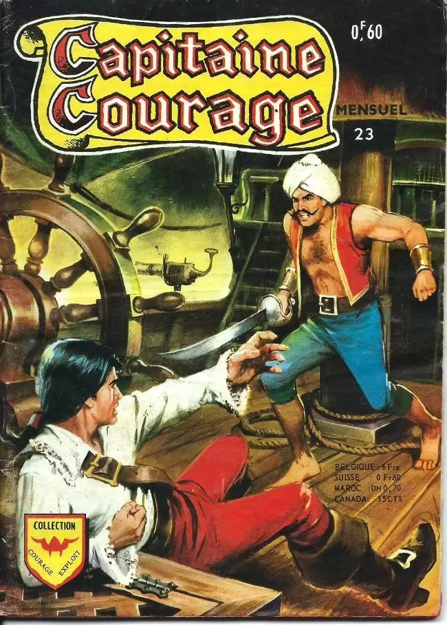 Capitaine Courage - Le pirate mystèrieux