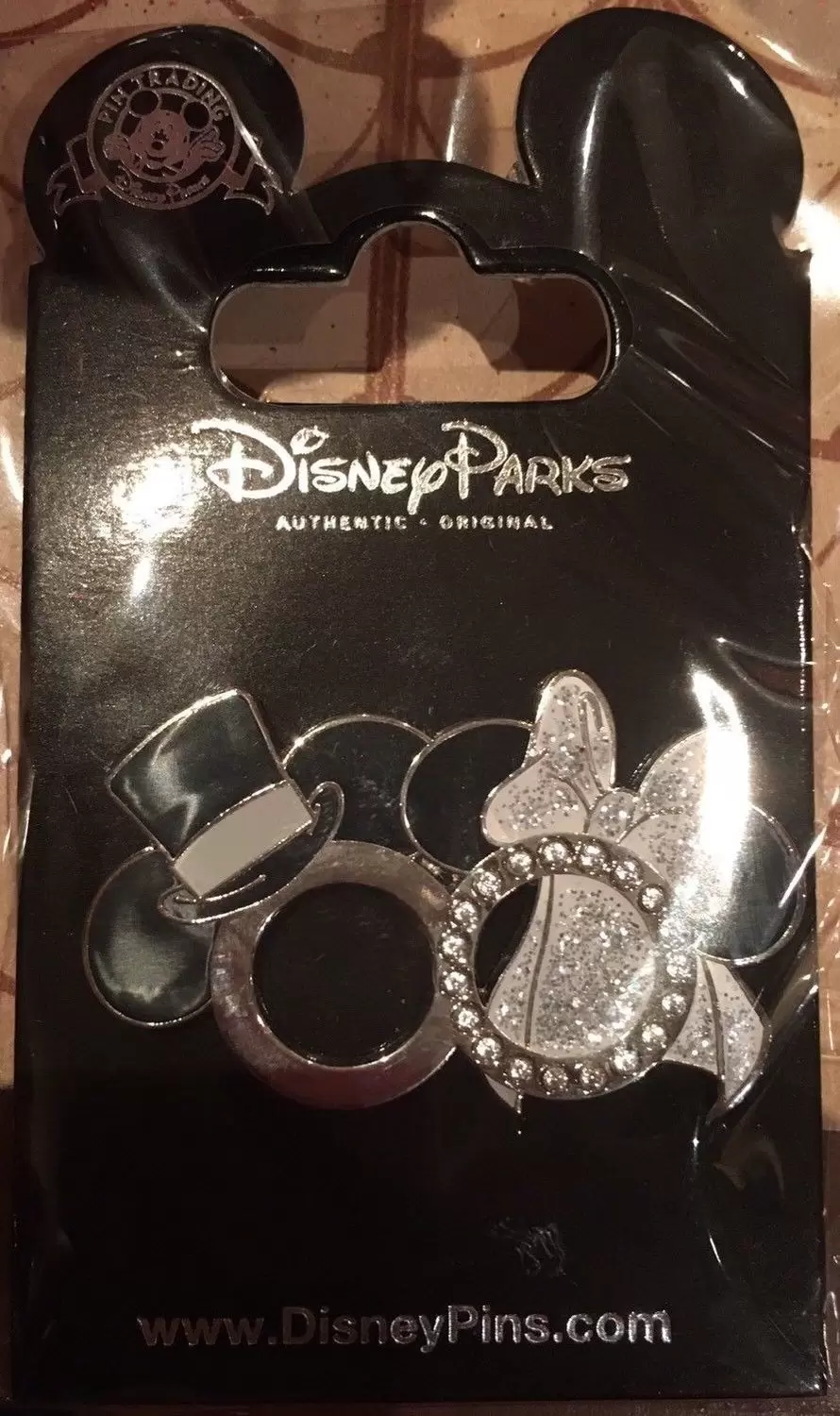 Disney Pins Open Edition - Ring Mickey & Minnie Wedding