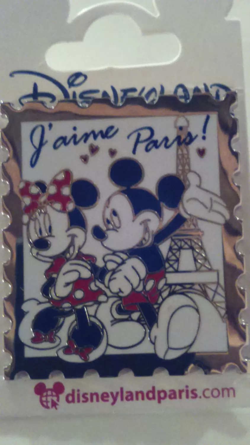 Disney Pins Open Edition - Mickey & Minnie Stamp