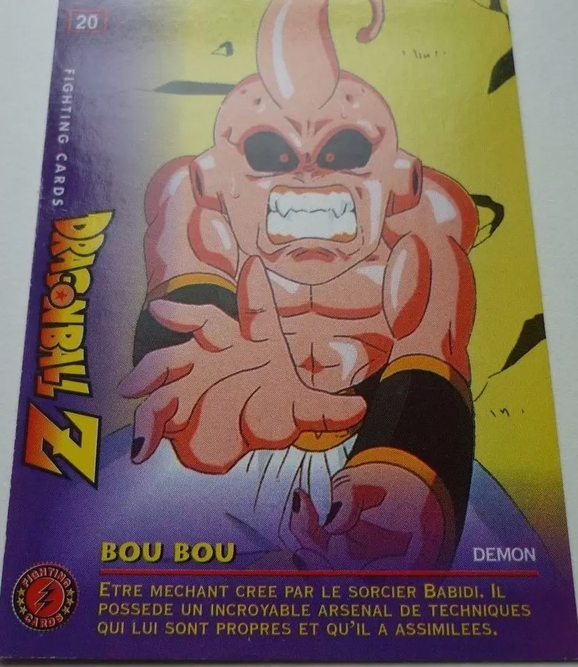 Dragonball Z Fighting Cards - Panini - BOU BOU