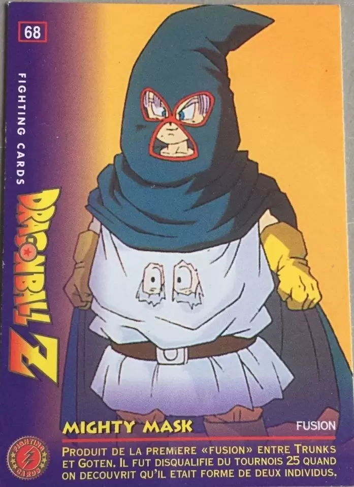 Dragonball Z Fighting Cards - Panini - MIGHTY MASK