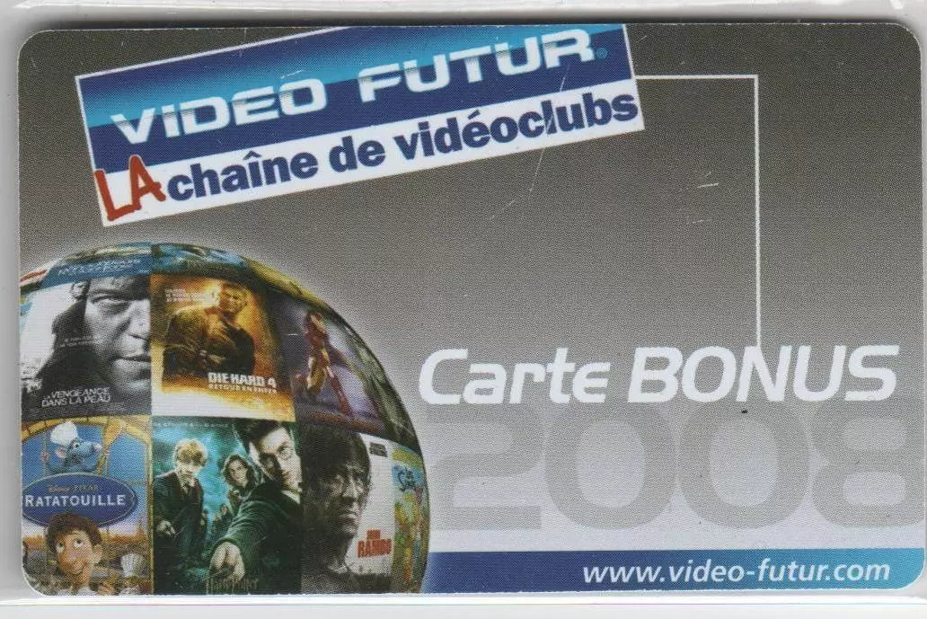 Cartes Vidéo Futur - Carte bonus 2008