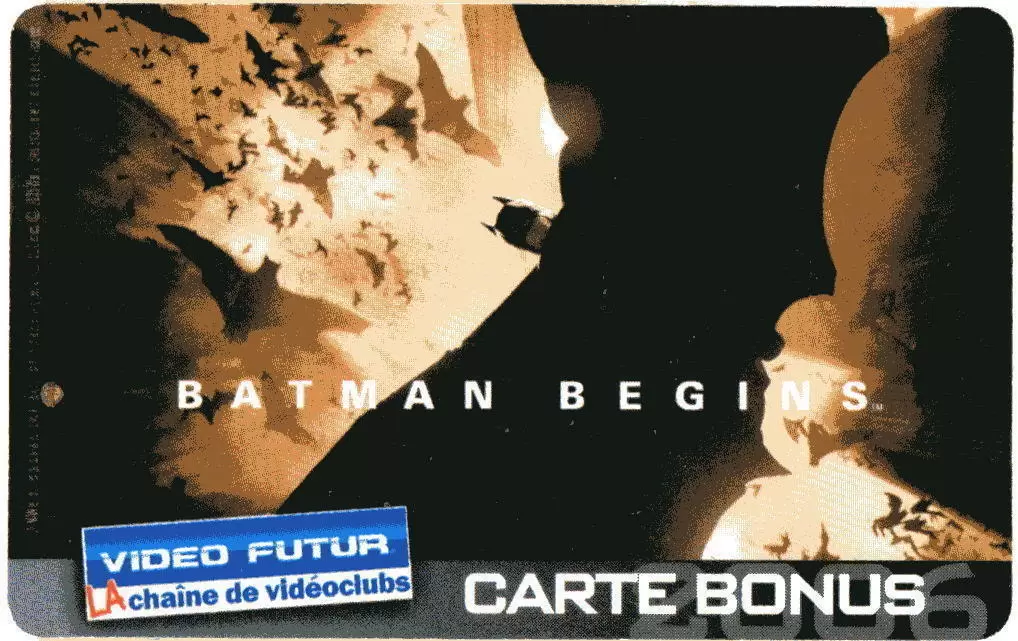 Cartes Vidéo Futur - Carte Bonus Batman Begins