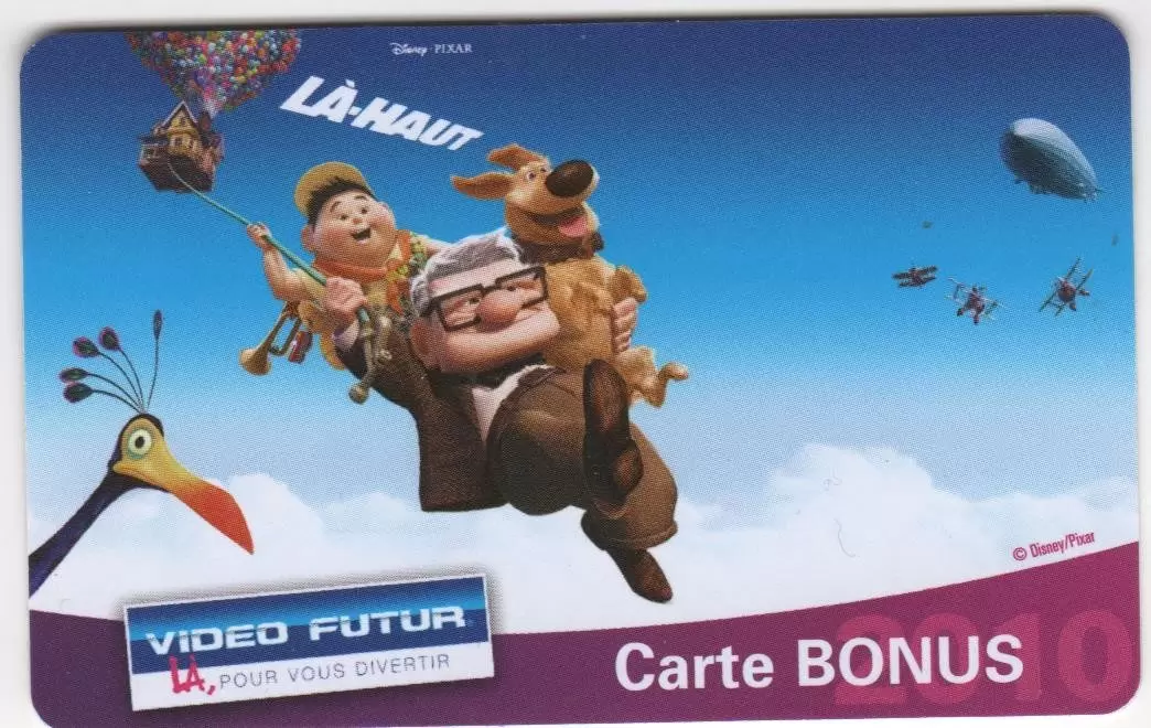 Cartes Vidéo Futur - Carte bonus  Là haut 2010