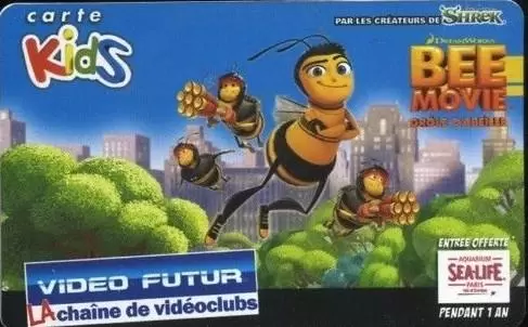 Cartes Vidéo Futur - Carte KID 18 Bee movie