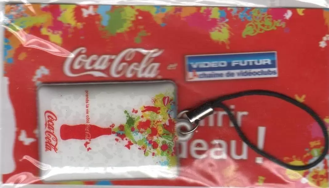 Cartes Vidéo Futur - Mini porte clef Cleaner multi écran Coca Cola