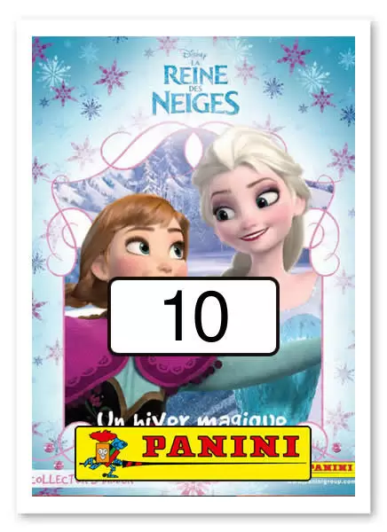 La reine des neiges: Un hiver magique - Carte n°10