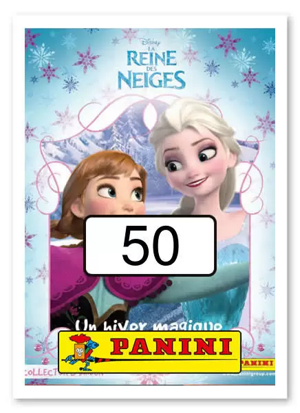 La reine des neiges: Un hiver magique - Carte n°50
