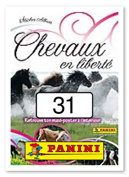 Chevaux en liberté - Sticker n°31