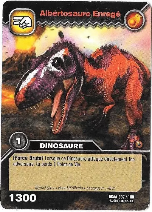 L\'attaque des Dinosaures Alpha - Albertosaure Enragé