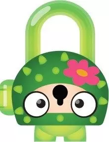 Lock Stars - Série 1 - Cactus - Mini cadenas