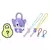 Lock Stars - Série 1 - Chaton violet
