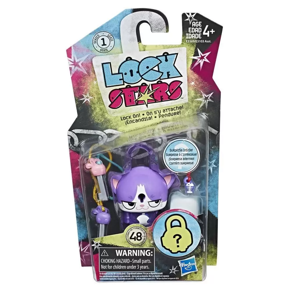 Lock Stars - Série 1 - Chaton violet