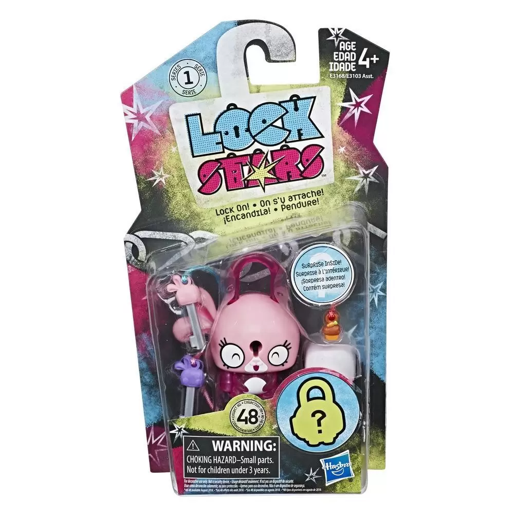 Lock Stars - Série 1 - Lapin Rose