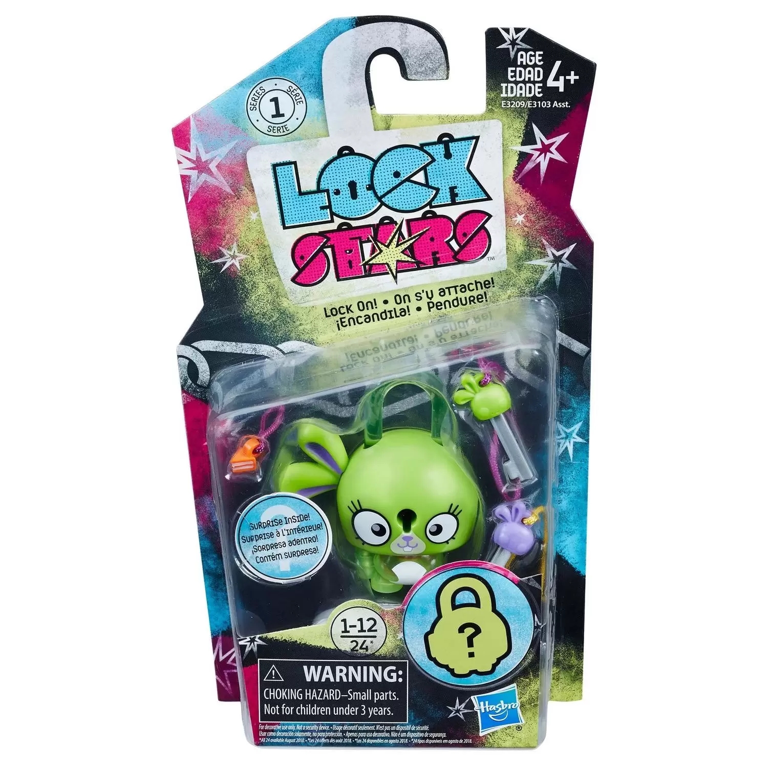Lock Stars - Série 1 - Lapin vert
