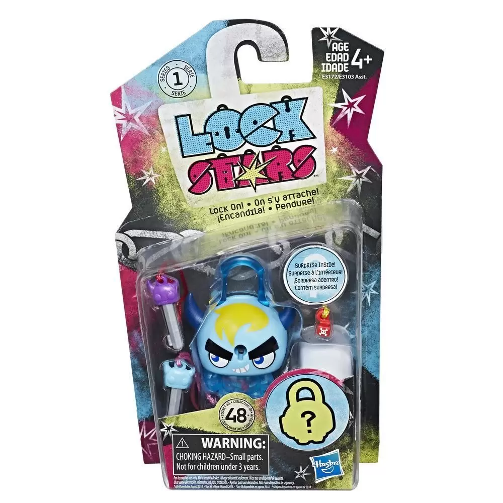Lock Stars - Série 1 - Monstre a corne bleu
